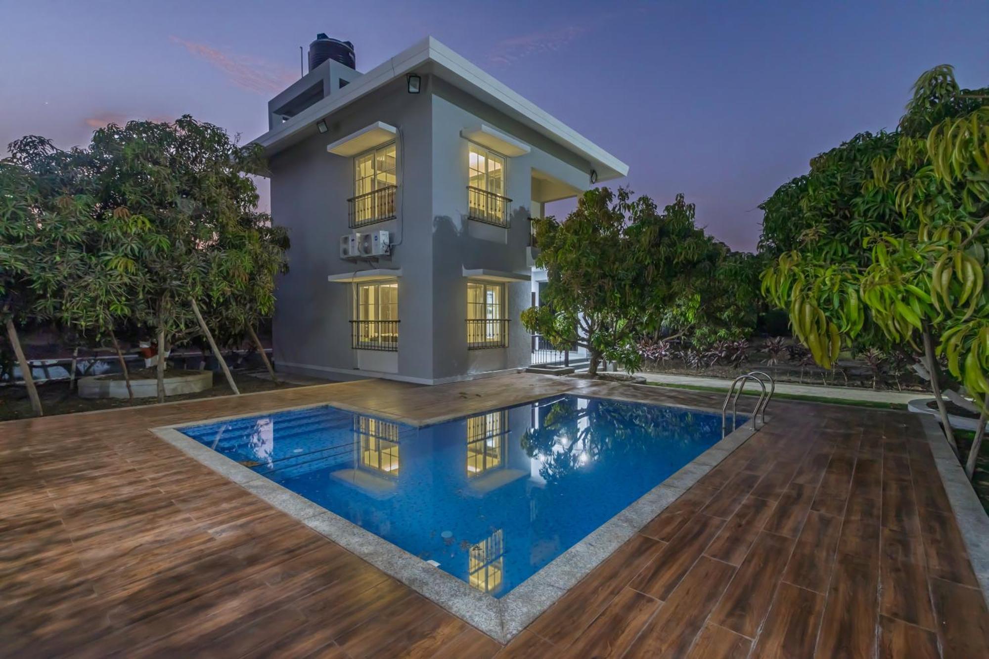 Saffronstays Serene Retreat, Alibaug Alībāg Eksteriør bilde