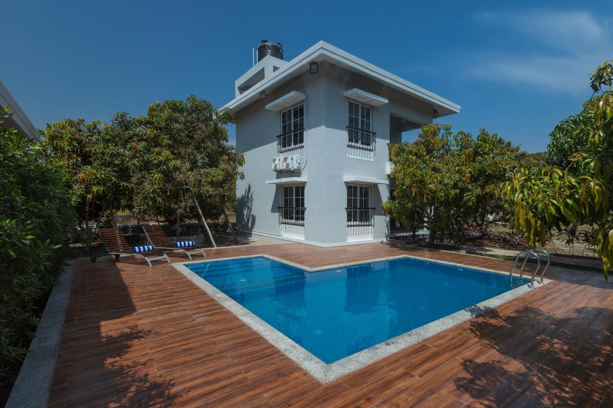 Saffronstays Serene Retreat, Alibaug Alībāg Eksteriør bilde